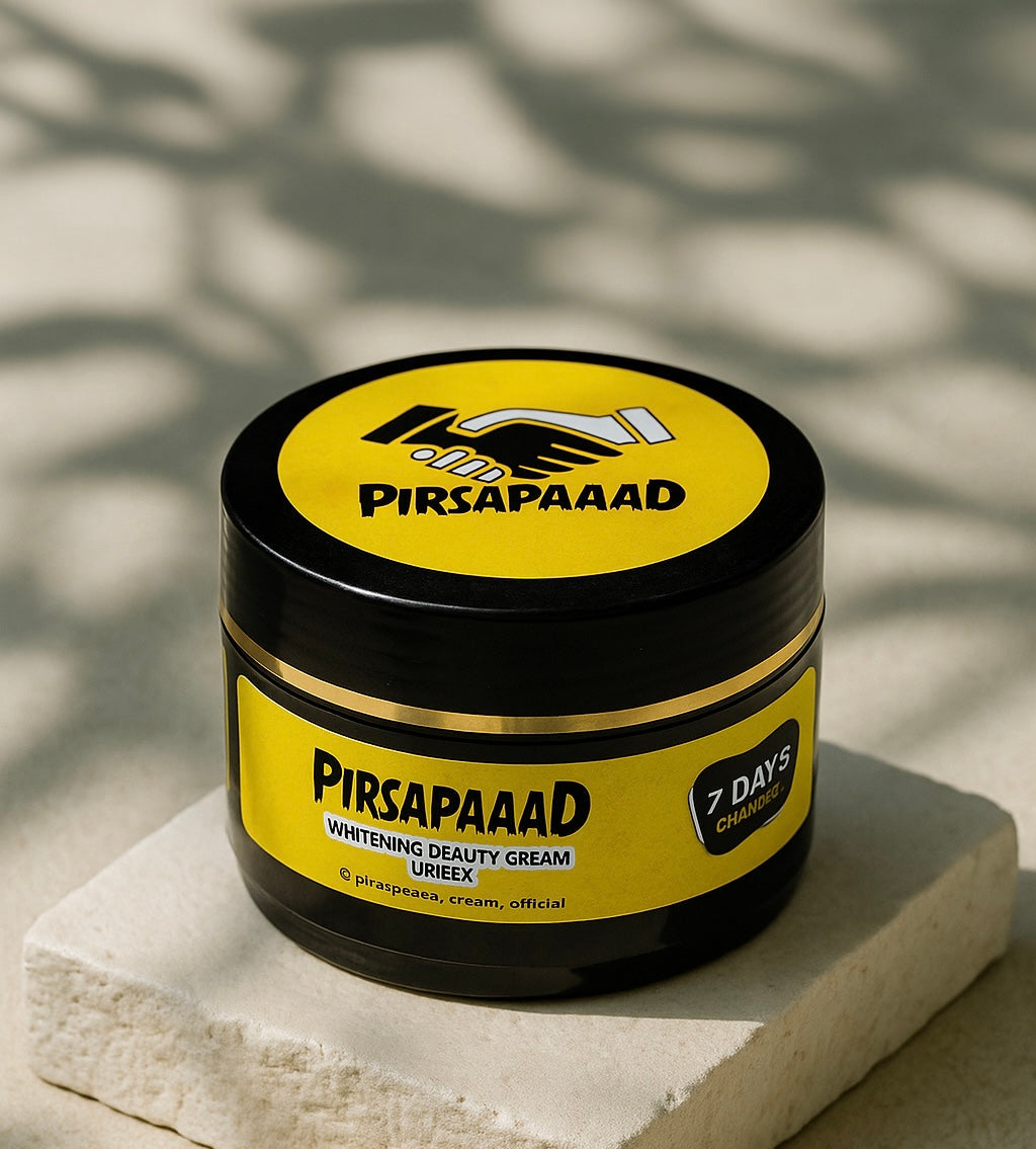 PIRSAPAAAD Whitening Beauty Cream | 7 Days Brightening Formula for Dark Spots & Acne Marks | Fast Glowing & Even Skin Tone